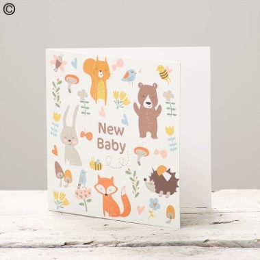 NEW BABY GREETING CARD